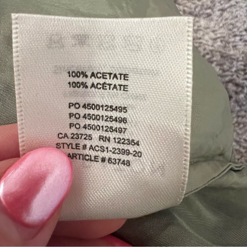 Aritzia Babaton Everly Tank Top Camisole in Sage Frost - Picture 8 of 8